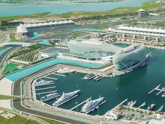 Emiradosarabes abudhabi yas marina circuit aerea
